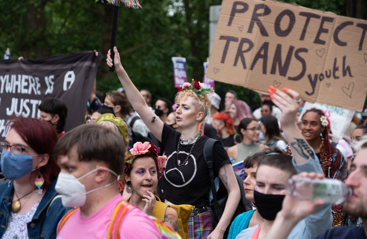 trans protest