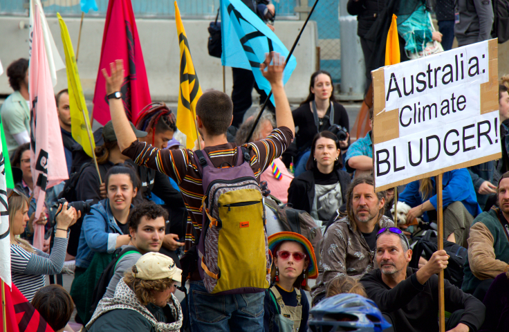 Climate protest